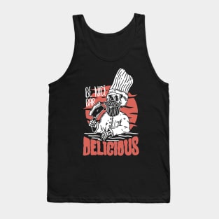 cool skull chef Tank Top